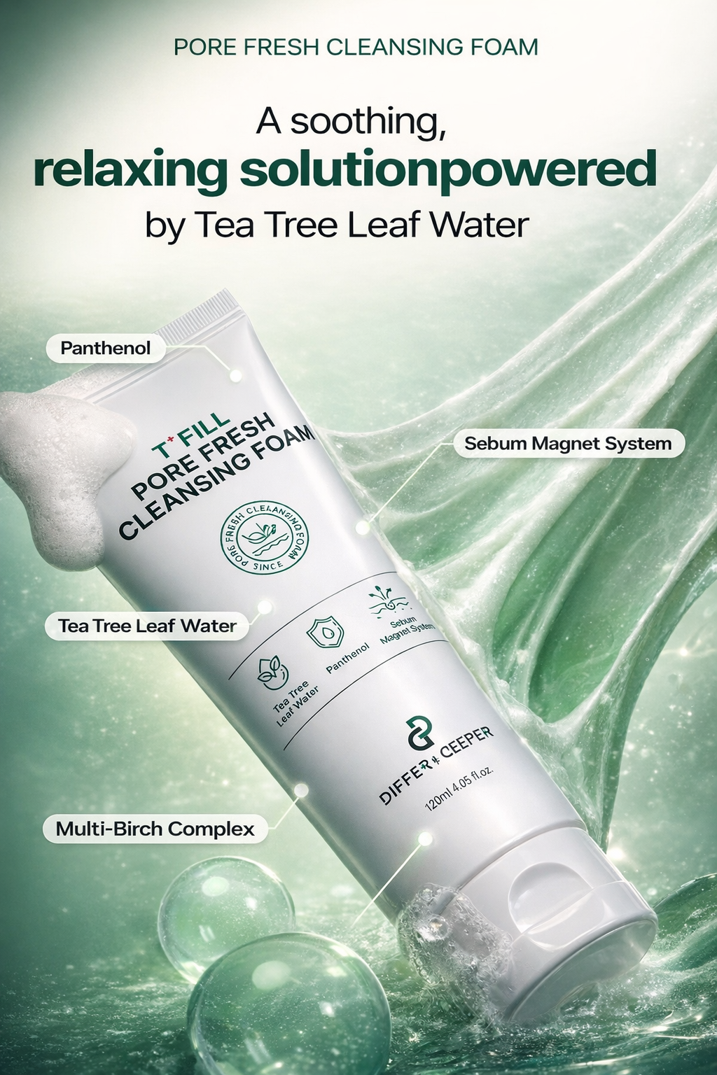 DIFFER CLEANSING FOAM 120ml